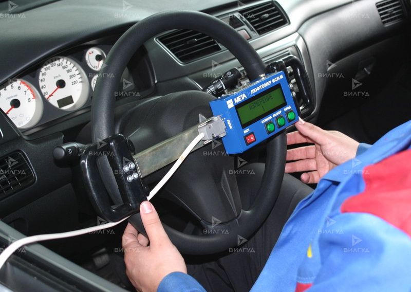 Диагностика рулевого управления Mitsubishi Ek