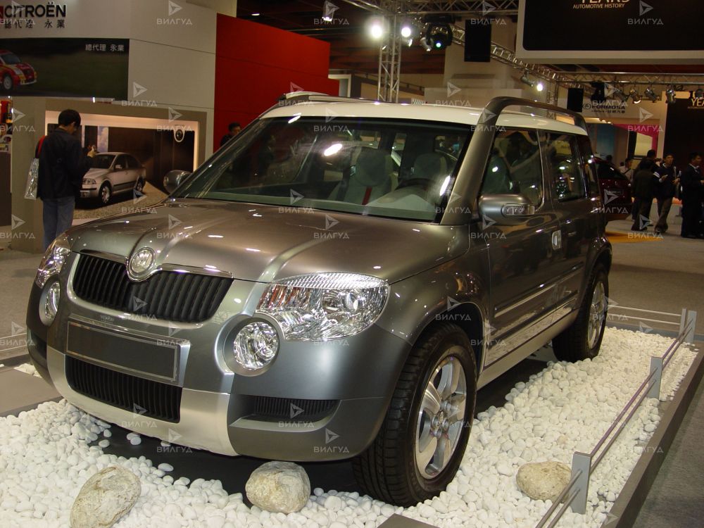 Ремонт и замена подушки двигателя Škoda Yeti