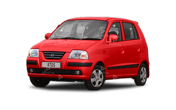 Замена шестерни коленвала Hyundai Atos