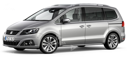 Замена вентилятора охлаждения двигателя Seat Alhambra