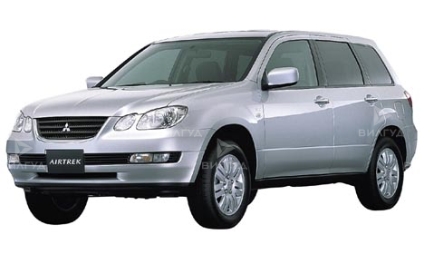 Замена втулок стабилизатора Mitsubishi Airtrek