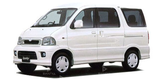 Замена цилиндра сцепления Toyota Sparky