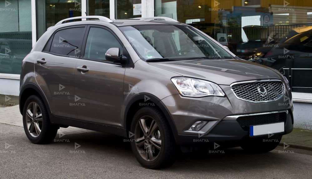 Замена жидкости сцепления Ssangyong Korando